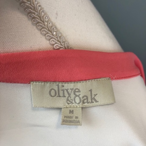 Olive & Oak Long Sleeve Button Down Sz M - Picture 13 of 13